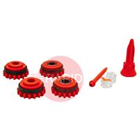 F000274 Kemppi 1.2mm Standard GT04 Drive Roll Kit for Aluminium, MXP 37