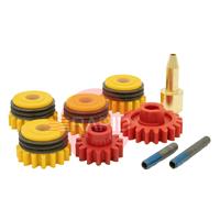 F000301 Kemppi 1.4 - 1.6 / 2.0mm Standard Knurled SL500 Drive Roll Kit for MF33