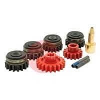 F000303 Kemppi 2.4mm Standard Knurled SL500 Drive Roll Kit for MF33