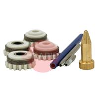 F000330 Kemppi 0.8 - 0.9mm Steel V-Groove Duratorque Drive Roll Kit #2