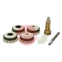 F000342 Kemppi 0.8 - 0.9mm Standard V-Groove GT04 Drive Roll Kit for MXP37