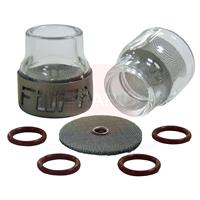 FU12KC Furick Fupa 12 Pyrex Cup Kit for 2.4mm (2x Cups, 3x Diffusers, 4x O-Rings & 1x Titanium Cover)