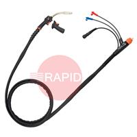 GXE508WA Kemppi Flexlite GXe K8 508W A Water Cooled 500A MIG Torch, w/ Euro Connection & GRE80 Torch Remote