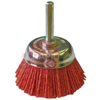 NYCUP75RED Abracs 75mm Filament Cup Brush - Red/Coarse