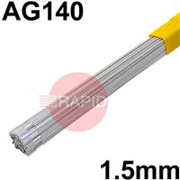RX401500 SIF SILVER SOLDER No 40, 1.5mm Brazing Wire, 1Kg Pack - EN ISO: 17672 AG 140