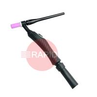 W000382783 Lincoln WTT2 17 EB Flex Head Air-Cooled TIG Torch with 5 Pin Plug, 8m