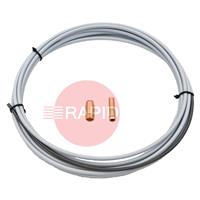 W026265 Kemppi Steel 3.5m Wire Liner, for 0.8mm Ferrous Steel