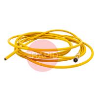 W0STYL1216FE Kemppi Yellow Steel Wire Liner, for 1.2-1.6mm for Ferrous Steel. OD 5.8 - ID 2.4
