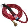CK-CK1712RSFFX  CK17 Flex Head Gas Cooled TIG Torch With 1pc 4m Superflex Cable, G3/8