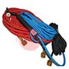 CK-CK2312SFFX  CK 230 2 Series Water-Cooled 300 Amp TIG Torch with 4m Superflex Cables, G3/8