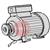 0320000350  Motor 1.5kW, 230-400V /3ph /50Hz