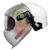 4441.800                                            Optrel E684 Auto Darkening Silver Welding Helmet, with Hard Hat - Shade 5 - 13