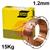 W000271208  ESAB OK Autrodur 38 G M, 1.2mm Hardfacing MIG Wire, 15Kg Reel, MSG-2-GZ-C-350