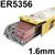 4010897  ESAB OK Tigrod 5356 Aluminium TIG Wire, 1.6mm Diameter x 1000mm Cut Lengths - AWS A5.10 R5356, 2.5Kg Pack