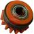 3142210  Kemppi Bearing Feed Roll Orange, 1.2mm Trapezoid Groove For Aluminium
