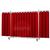 METRODE-MIG-SST  CEPRO Robusto Triptych Welding Screen with Orange-CE Strips - 3.6m Wide x 2.2m High, Approved EN 25980