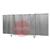 0000101936  CEPRO Robusto XL Triptych Welding Screen with Atlas Heat Resistant Curtain - 4.4m Wide x 2.1m High, 550°c