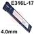 W000287411  Bohler FOX EAS 4 M-A Stainless Steel Electrodes 4.0mm Diameter x 350mm Long. 2.0kg Vacpac (39 Rods). E316L-17