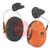 36.34.19  3M PELTOR H31 Orange Helmet Mounted Ear Muffs for Versaflo M-Series, 28DB