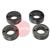 4017217  PATON V-Groove Feed Roller Set of 4 – Solid Wire: 1.6 - 2.0mm (4 Roll Drive)