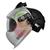 0330-0178  Optrel E684 Auto Darkening PAPR Silver Welding Helmet, with Hard Hat