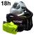 ELEMENT100-1  Optrel Crystal 2.0 Silver Auto Darkening Welding Helmet and E3000X 18 Hours PAPR System, Ready to Weld Package
