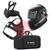 4600.120  Optrel Crystal 2.0 Black Welding Helmet & Swiss Air PAPR Air Fed Halfmask System, Ready To Weld Package