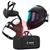 4600.130  Optrel Panoramaxx CLT Black Welding Helmet & Swiss Air PAPR Air Fed Halfmask System, Ready To Weld Package
