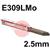 528633-1  Lincoln Stainless Steel Consumables Covered Electrodes AROSTA E309LMo-16 2.5 mm Diameter x 350 Long 2.0 Kg 85pc Pack