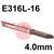 529487-1  Lincoln Stainless Steel Consumables Covered Electrodes AROSTA E316L-16 4.0 mm Diameter x 350 Long 16.5kg Carton (Contains 3 x 5.5kg Packs)