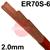 CK-CWMT412030H  Lincoln Electric LNT 26, 2.0mm TIG Wire, 5Kg Packet, ER70S-6
