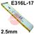 63302520T0  ESAB OK 63.30 Stainless Steel Electrodes 2.5mm Diameter x 300mm Long. 1.5kg Vacpac. E316L-17