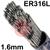 69631  Bohler Thermanit GE-316L Stainless Steel Tig Wire, 1.6mm Diameter x 1000mm Cut Lengths - AWS A5.9 ER316L. 5.0kg Pack
