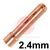 7990637  Kemppi Small Tightening Bush - 2.4mm (Pack of 10)