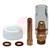 0000111485  Furick No.5 Ally Pyrex Cup Kit for 2.4mm (1x cup, 1x collet body, 1x split collet, 1x heatshield & 2x O-rings)