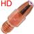 BinzelM8TipHD  Binzel M8 Contact Tip - Heavy Duty, 0.8mm - 2.4mm, 30mm long