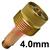 POWERTEC-i380C  4.0mm CK Large Diameter 3 Series Gas Lens Body 45V63