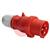 0700300869  4 Pin 400V 16A Mains Plug (Red)