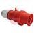 P10142-09006011-BKBK  4 Pin 400V 32A Mains Plug (Red)