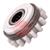3M-E1M506  Kemppi Duratorque Upper Feed Roller With Steel Bearing For Kempact, Fastmig Synergic & Pulse, Fitweld