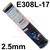 E308LP25  Elga Cromarod 308LP Stainless Steel Electrodes, 2.5mm Diameter x 300mm Long 3.0kg Tin (188 Rods)