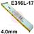 308L-LF245  Esab OK 63.30 Stainless Steel Electrodes 4.0mm Diameter x 350mm Long. 1.7kg Vacpac (31 Rods). E316L-17