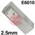 H2180  Lincoln Fleetweld 5P+ Cellulosic Electrodes 2.5mm Diameter x 350mm Long. 22.7kg Easy Open Can. E6010