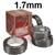 INTH310-32-1  Lincoln Electric Innershield NR-211-MP Self-shielded Flux Cored Wire 1.7mm Diameter 6.35 Kg Reel (Pack of 4)
