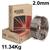 4,075,126  Lincoln Electric Lincore 33 Hardfacing Flux Cored Wire, 2.0 mm (5/64