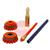 F000240  Kemppi 1.2mm V-Groove Knurled GT02C Drive Roll Kit #1