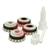 F000253  Kemppi 0.8 - 0.9mm Standard GT04 Drive Roll Kit for Stainless, MXP 37