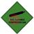 GREENSIGN  'Compressed Gas' Van Sticker 100 x 100mm