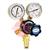 H1104  Harris Regulator 801B, Oxygen, Single Stage Two Gauge, Bottom Entry, 10bar, 5/8