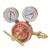 82.10.17.04  Harris Hydrogen 996 High Purity/Laser Gas Stainless Diaphragm Regulator 15.0 bar, 5/8